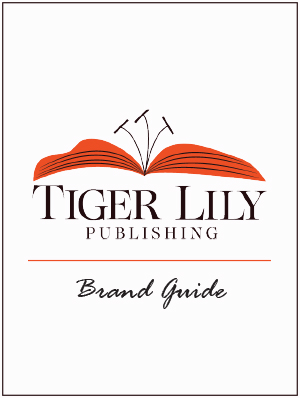 Tiger Lily brand guide cover page