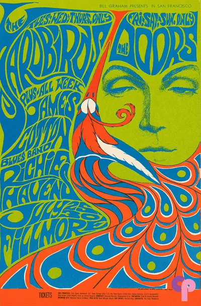 Bonnie MacLane Psychedelic Poster